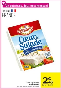 Cœur de Salade PRÉSIDENT