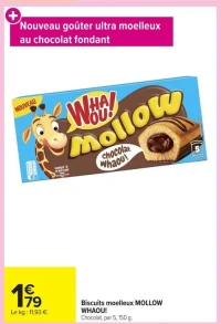 Biscuits moelleux MOLLOW WHAOU!