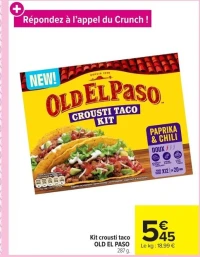 Kit crousti taco OLD EL PASO