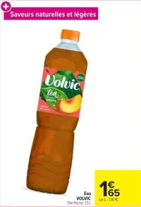 Eau VOLVIC Thé Pêche