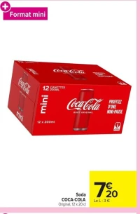 Soda COCA-COLA Original, 12 x 20 cl