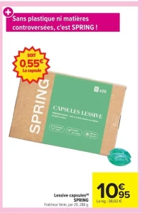 SPRING Lessive capsules