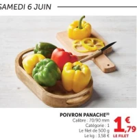 Poivron panaché