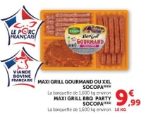 MAXI GRILL GOURMAND OU XXL SOCOPA