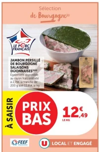 Jambon persillé de Bourgogne SALAISONS DIJONNAISES
