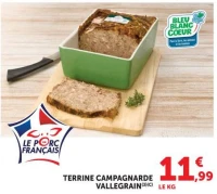 TERRINE CAMPAGNARDE VALLEGRAIN
