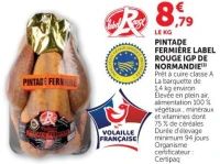 PINTADE FERMIÈRE LABEL ROUGE IGP DE NORMANDIE