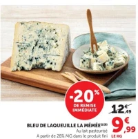 Bleu de Laqueuille La Mémée