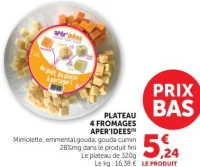 PLATEAU 4 FROMAGES APER'IDEES