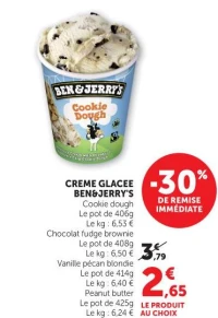 CREME GLACEE BEN&JERRY'S