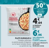 PLATS SURGELES U
