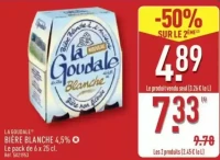La Goudale Bière Blanche 4,5%