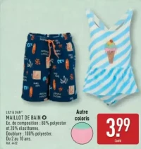 LILY & DAN® MAILLOT DE BAIN