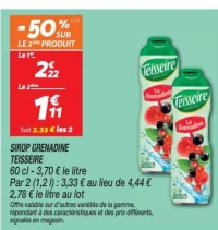 Sirop Grenadine Teisseire