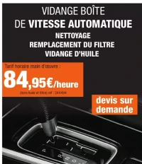 Autobacs Vidange boîte de vitesse automatique