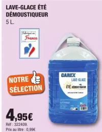Carex Lave-Glace Été Démoustiqueur 5 L