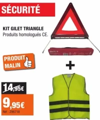 KIT GILET TRIANGLE