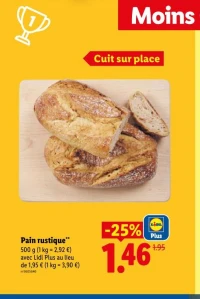 Pain rustique