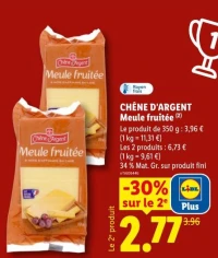 CHÊNE D'ARGENT Meule fruitée