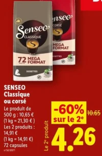 Senseo Classique ou corsé