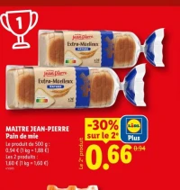 Maitre Jean-Pierre Pain de mie
