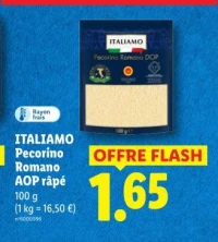 ITALIAMO Pecorino Romano AOP râpé