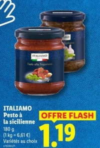 ITALIAMO Pesto à la sicilienne