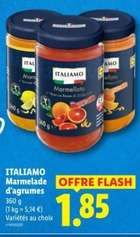 ITALIAMO Marmelade d'agrumes