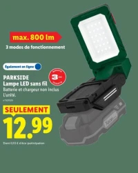 PARKSIDE Lampe LED sans fil
