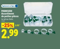PARKSIDE Assortiment de petites pièces