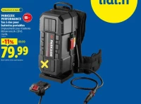 PARKSIDE PERFORMANCE Sac à dos pour batteries portables