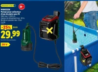 PARKSIDE Pompe pour collecteur d'eau de pluie sans fil