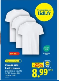 ESMARA MEN T-shirts homme