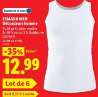 ESMARA MEN Débardeurs homme