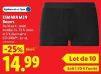 ESMARA MEN Boxers