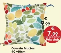 Coussin Fructos 40x40cm