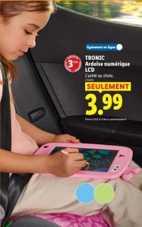TRONIC Ardoise numérique LCD