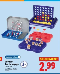 LUPILU Jeu de voyage