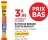 Promo Baton de Berger Justin Bridou Nature ou aux noisettes