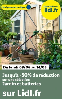 une sélection Jardin et batteries