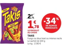 Takis Fuego / Blue Heat / Intense Nacho