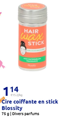 Cire coiffante en stick Blossity