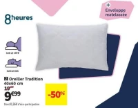 Oreiller Tradition 40x60 cm