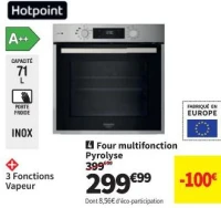 Hotpoint Four multifonction pyrolyse