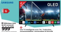 Téléviseur UHD QLED connecté Samsung TQ85Q7FAAXXC