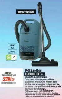Miele Aspirateur Sac Guardm1Bleunordique