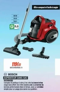 Bosch Aspirateur Sans Sac