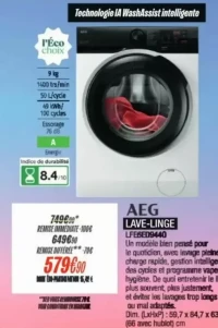 Aeg Lave-Linge
