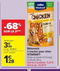 Bâtonnets à macher pour chien VITAKRAFT