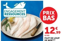 Filet de loup de mer
